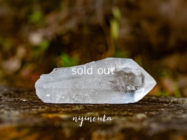 画像11: ブラジル産ホワイトアイスクリスタル・マスタークリスタル（トライゴーニック、ウィンドウ）