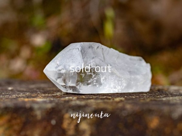 画像8: ブラジル産ホワイトアイスクリスタル・マスタークリスタル（トライゴーニック、ウィンドウ）