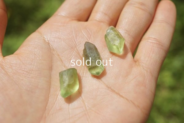 画像3: 結晶ペリドット3セット