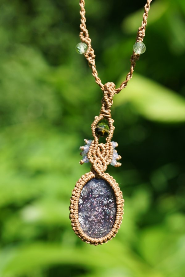 画像4: アイオライトサンストーン（ブラッドショットアイオライト）